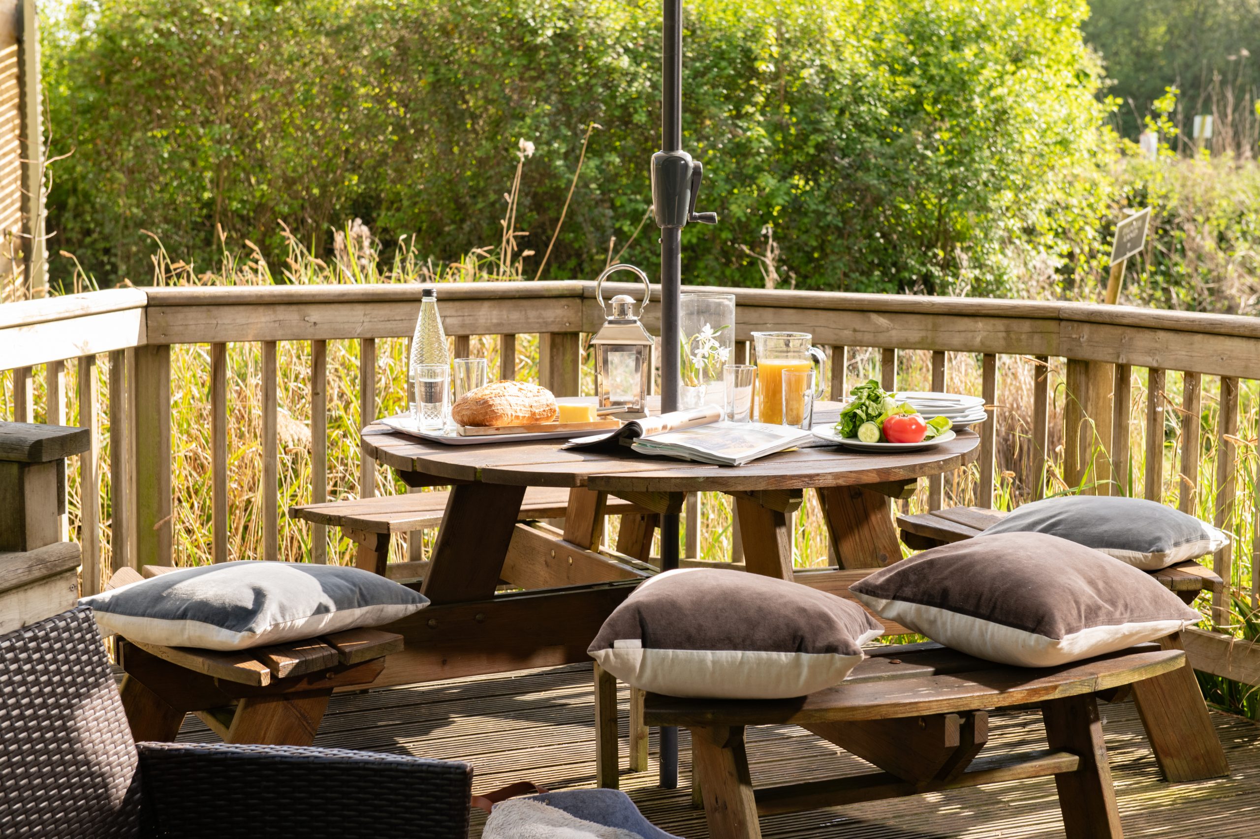 Long lunches outdoors, relaxed evenings beside the water and memorable moments shared around the table.